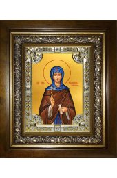 Икона Василисса Египетская, 18x24 см, со стразами, в деревянном киоте, арт вк-1398