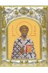 Икона Августин блаженный 14x18 в серебряном окладе, арт вк-1476