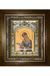 Икона Вадим Персидский, 14x18 см, в деревянном киоте 20х24 см, арт вк-1497