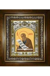Икона Амос пророк, 14x18 см, в деревянном киоте 20х24 см, арт вк-1505