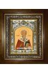 Икона Антипа Пергамский, 14x18 см, в деревянном киоте 20х24 см, арт вк-1516