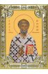 Икона Августин блаженный серебро 18 х 24 со стразами, арт вк-1598