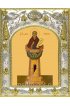 Икона Даниил Столпник 14x18 в серебряном окладе, арт вк-1656