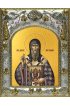 Икона Дионисий Суздальский 14x18 в серебряном окладе, арт вк-1723