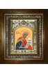 Икона Давид царь и пророк, 14x18 см, в деревянном киоте 20х24 см, арт вк-1772