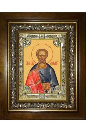 Икона Диомид Тарсянин, 18x24 см, со стразами, в деревянном киоте, арт вк-1890