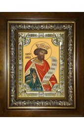 Икона Давид царь и пророк, 18x24 см, со стразами, в деревянном киоте, арт вк-1898