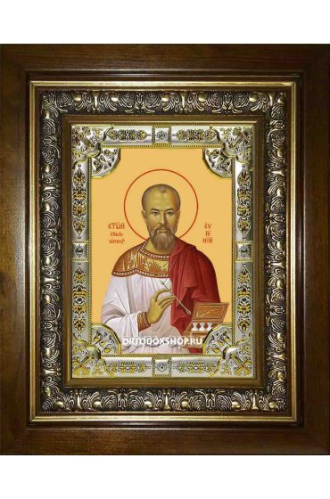 Икона Евгений Боткин, 18x24 см, со стразами, в деревянном киоте, арт вк-1916