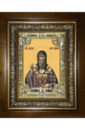 Икона Дионисий Суздальский, 18x24 см, со стразами, в деревянном киоте, арт вк-1919