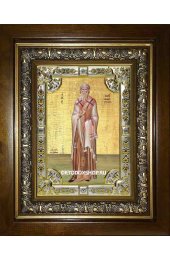Икона Иерофей преподобный, 18x24 см, со стразами, в деревянном киоте, арт вк-1923