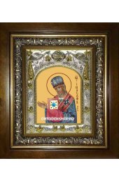 Икона Иоасаф Белгородский, 14x18 см, в деревянном киоте 20х24 см, арт вк-1995