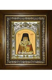 Икона Мелетий Рязанский и Зарайский, 14x18 см, в деревянном киоте 20х24 см, арт вк-1997