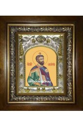 Икона Моисей пророк, 14x18 см, в деревянном киоте 20х24 см, арт вк-2005