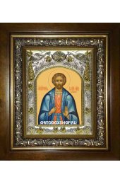 Икона Иоанн Сочавский, 14x18 см, в деревянном киоте 20х24 см, арт вк-2027