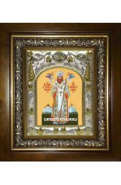 Икона Иоанн Шанхайский и Сан-Францисский, 14x18 см, в деревянном киоте 20х24 см, арт вк-2038