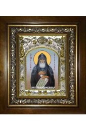 Икона Кукша Одесский, 14x18 см, в деревянном киоте 20х24 см, арт вк-2047