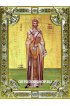 Икона Леонид Афинский серебро 18 х 24 со стразами, арт вк-2106