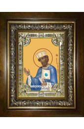 Икона Константин равноапостольный, 18x24 см, со стразами, в деревянном киоте, арт вк-2131