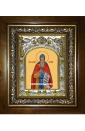 Икона Пахомий Великий, 14x18 см, в деревянном киоте 20х24 см, арт вк-2321