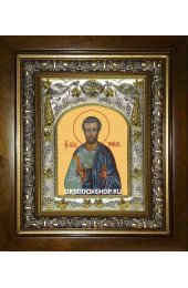 Икона Трофим апостол от семидесяти, 14x18 см, в деревянном киоте 20х24 см, арт вк-2327