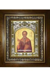 Икона Харлампий священномученик, 14x18 см, в деревянном киоте 20х24 см, арт вк-2339
