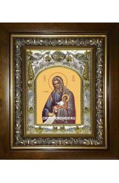 Икона Симеон Богоприимец, 14x18 см, в деревянном киоте 20х24 см, арт вк-2357