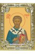 Икона Стахий Византийский серебро 18 х 24 со стразами, арт вк-2385