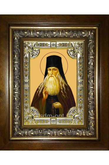 Икона Паисий Величковский, 18x24 см, со стразами, в деревянном киоте, арт вк-2440