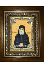 Икона Паисий Святогорец, 18x24 см, со стразами, в деревянном киоте, арт вк-2444