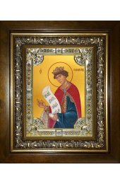 Икона Соломон праотец, 18x24 см, со стразами, в деревянном киоте, арт вк-2450