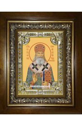 Икона Серафим Богучарский, 18x24 см, со стразами, в деревянном киоте, арт вк-2494