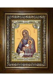 Икона Симеон Богоприимец, 18x24 см, со стразами, в деревянном киоте, арт вк-2510
