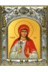 Икона Алла Готфская 14x18 в серебряном окладе, арт вк-2554