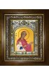 Икона Надежда мученица, 14x18 см, в деревянном киоте 20х24 см, арт вк-2573