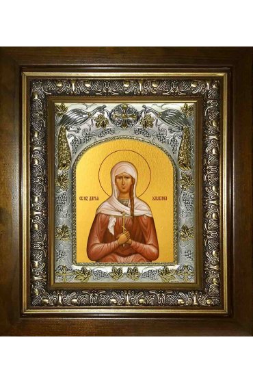 Икона Дария (Дарья) Улыбина, 14x18 см, в деревянном киоте 20х24 см, арт вк-2594