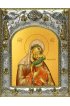 Икона Божьей Матери Акидимская 14x18 в серебряном окладе, арт вк-2672