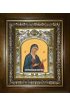 Икона Божья Матерь Деисусная, 14x18 см, в деревянном киоте 20х24 см, арт вк-2760