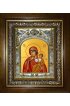 Икона Божья Матерь Ватопедская, 14x18 см, в деревянном киоте 20х24 см, арт вк-2776