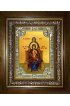 Икона Богородица со сродницами праведными Анной и Марией, 18x24 см, со стразами, в деревянном киоте, арт вк-2901