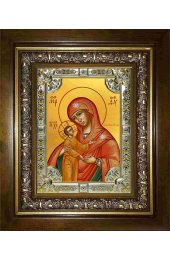 Икона Богородица Девпетерувская, 18x24 см, со стразами, в деревянном киоте, арт вк-2921
