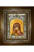 Икона Божья Матерь Игоревская, 14x18 см, в деревянном киоте 20х24 см, арт вк-3077