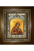 Икона Божья Матерь Калужская, 14x18 см, в деревянном киоте 20х24 см, арт вк-3084
