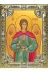 Икона Иеремиил Архангел серебро 18 х 24 со стразами, арт вк-3362