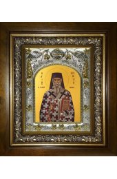Икона Дионисий Ареопагит, 14x18 см, в деревянном киоте 20х24 см, арт вк-3429