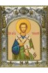 Икона Тимофей апостол 14x18 в серебряном окладе, арт вк-3459