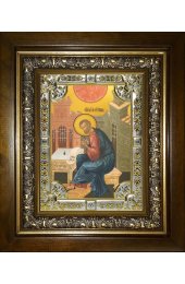 Икона Марк апостол, 18x24 см, со стразами, в деревянном киоте, арт вк-3502