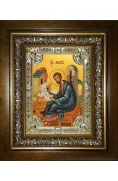 Икона Марк апостол, 18x24 см, со стразами, в деревянном киоте, арт вк-3504