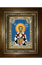 Икона Августин блаженный, 18x24 см, со стразами, в деревянном киоте, арт вк-3578