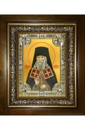 Икона Александр Санаксарский, 18x24 см, со стразами, в деревянном киоте, арт вк-3585