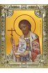 Икона Александр Невский серебро 18 х 24 со стразами, арт вк-3592